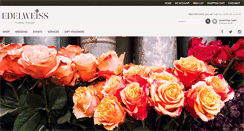 Desktop Screenshot of edelweissflorist.com